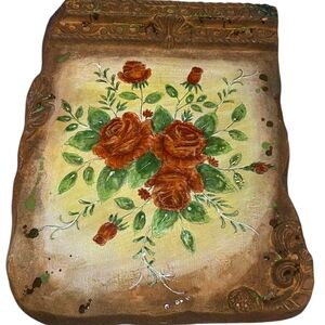 Handcrafted Floral Picture Frame